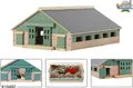 Van Manen Bauernhof-Schuppen 21,2x30x11,2 cm im Maßstab 1:87