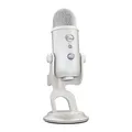 Logitech G Blue Yeti USB-Gaming-Mikrofon in Premiumqualität für Streaming, Blue VO!CE-Software, PC, Podcast, Studio, Computer-Mikrofon, Exklusive Streamlabs-Themes, Sonderedition - Weiß