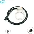 windmeile | PAS KM-DH Sensor Pedalsensor, Bafang 6-Pin Julet Rechts, PAS Sensor, PAS Systemassistent, E-Bike Elektro Fahrrad Pedelec 24V/36V/48V - Schwarz
