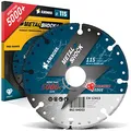 Amboss Diamant Trennscheibe Metal Shock 5000+ für Metall/Stahl/Inox - 115 x 1,8 x 22,23 mm