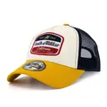 Smith&Miller Basecap Vicent Trucker Cap mangogelb/stone - 1 Stück, Größe: OneSize