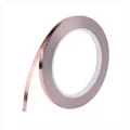 Kupferfolie Klebeband Selbstklebend 5mm x 50m Leitend Abschirmband für Handwerk