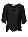 HEINE Damen Spitzenbluse, schwarz GR 36 *SALE*