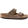 Birkenstock Arizona Vetleer Tobacco Brown Normaal - Pantoffel - 352201 - Rot - 44