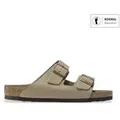 Birkenstock für Herren. 352201 Sandalen aus Leder Normal Arizona Leoi (Reguläre Passform) braun (45), Wohnung, Keine, Lässig