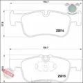 Kit Bremsbeläge Brembo Vorderachse für BMW 2 F22 F87 218 F23 1 F21 118 116 1 bd7