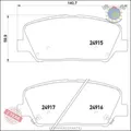 Kit Bremsbeläge Brembo Vorderachse für HYUNDAI VELOSTER GRANDEUR GENESIS i30 bha