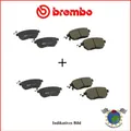 Kit Bremsbeläge Vorne + Hinten Brembo Für Mini #Pz De2d2