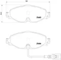 Bremsbeläge P 85 126X BREMBO für AUDI CUPRA SEAT SKODA VW