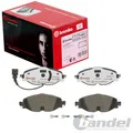 BREMBO XTRA LINE BREMSBELÄGE VORDERACHSE PASSEND FÜR AUDI A3 Q2 Q3 TT CUPRA