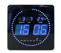 Unilux FLO LED Wanduhr, mit Datum und Temperatur, 28 x 28 cm