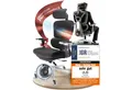 CLOUVOU Bürostuhl Ergonomisch, Schreibtischstuhl bis 150 kg - Testsieger (ProSeat - Chefsessel für Arbeitszimmer, 4D Gaming Armlehnen & 3D Kopfstütze), Blade Wheels, Homeoffice, Gaming Stuhl, Drehstuhl