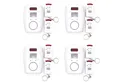 Adapter Universe Set 4x Sensor Alarmanlage Sicherheit System Bewegungsmelder Alarm Alarmsirene