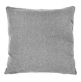nielsen HOME Kissen Cato fein gestrickt, 50x50 cm, Hellgrau, 100% Baumwolle, Strick, Oekotex, Feinstrick, gemütlich modisch elegant, Dekokissen, Sofakissen, inkl. Füllkissen