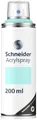 Schneider Paint-It 030 Supreme DIY Acryllack (hochdeckende Sprühfarbe, UV-beständig, 200 ml, Acrylspray für fast alle Untergründe) mint pastel matt