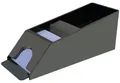 vidaXL Kombiniertes Poker/Blackjack Set mit 600 Laserchips Aluminium