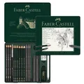 FABER-CASTELL PITT GRAPHITE Set medium 19-teiliges Etui Faber-Castell 112973 CC4