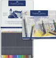 FABER-CASTELL Buntstifte GOLDFABER 24er Metalletui rund, pigmentiert #AA#SG
