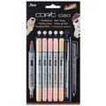 Copic Ciao 5+1 Layoutmarker farbsortiert variable Strichstärke 6 Stück #AA#SG