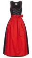 Nübler Dirndl Dirndl lang Thea in Schwarz von