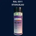 Dupli Color Spraydose 400ml glänzend schnelltrocknend RAL 5011 Stahlblau Farbe