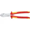Kraft-Seitenschneider 74 06 250 VDE, Schneid-Zange rot/gelb, Länge 250mm, VDE-geprüft