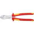 KNIPEX Kraft-Seitenschneider 74 06 250 VDE, Schneid-Zange, rot