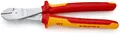 KNIPEX 74 06 250 Kraft-Seitenschneider isoliert mit Mehrkomponenten-Hüllen, VDE-