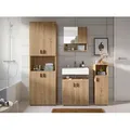 Badezimmer 4-teilig MONE Eiche Artisan