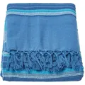 WOHNDECKE Morocco 150/200 cm, 100% Baumwolle gestreift