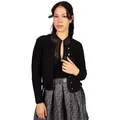 Trachtl Trachtenjacke Trachtl Jacke - Strickjacke 36 Schwarz schwarz 36