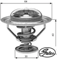 Gates TH31182G1 Thermostat für Kühlmittel Thermostat Kühlmittel