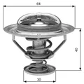 GATES Thermostat für LEXUS GS LS LX SC