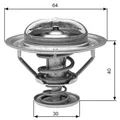 Gates TH31182G1 Thermostat, Kühlmittel für LEXUS MAZDA TOYOTA