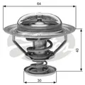 GATES Thermostat Kühlmittel 82°C für Toyota MR 2 II Celica Carina E Stufenheck
