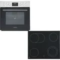 Backofen Herdset Einbau Kochfeld Glaskeramik rahmenlos Respekta HS3001-19