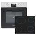 Herdset HS3001-19 Schwarz/Edelstahlfarben