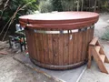 Badefass Wellnesspool Warmwasserbad Holzbottich Whirlpool