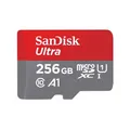 SanDisk microSDXC-Karte+SD Adapter A1 Class 10 UHS-I, Speicherkarte 150MB/s 256 GB