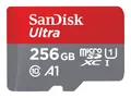 SanDisk microSDXC Ultra 256GB (A1/UHS-I/Cl.10/150MB/s) + Adapter "Mobile"