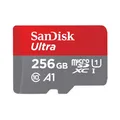 SanDisk Ultra microSDXC 256GB Speicherkarte + SD Adapter 150MB/s A1 Class 10 UHS
