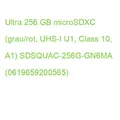 Ultra 256 GB microSDXC (grau/rot, UHS-I U1, Class 10, A1) SDSQUAC-256G-GN6MA (06