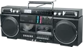 MUSE M-380 SW - Boombox, M-380 mit Radio, CD, Kassette und Bluetooth