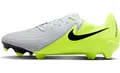 Nike Phantom Gx II Academy Fg/Mg Herren Laufschuh, Metallic Silver/Black-Volt, 45