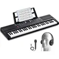 VEVOR Digitales Klavier, 61 Tasten, tragbares Keyboard-Kit, 200 Töne, 200 Rhythmen