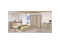 Parisot Schlafzimmer 4-teilig "Escale 21" 140x200 Japanische-Eiche