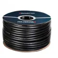 HOLZBRINK Bewässerungssystem Verlegerohr 25mmØ, Brauchwasserleitung Gartenbewässerung 10m schwarz Ø 25 mm x 1,6 mm x 10000 mm