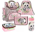 Schulset für Mädchen, 5-teilig, Panda 10 Derform