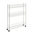 Metaltex Fino Allzweckwagen, 3 Etagen, Metall, Weiß, 16 x 60 x 72 cm