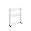 METALTEX 341433014 Fino Allzweckwagen, 3 Etg. 60x16x72 cm plastifiziert / Rol...